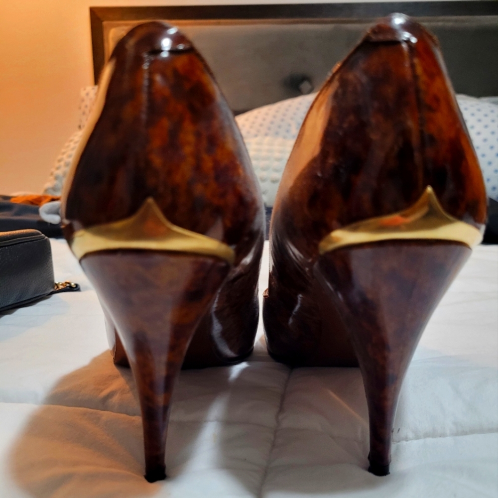 Vintage Joseph Tortoise Shell Pumps